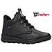 Black Casual Closed Ladies Mid Height Boots Stivaletti Pelle Scarpe Donna Nero Eu 37, Z0001-00 - Foto miniatura 1