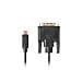 CA-CMDV-10CU-0030-BK cavo e adattatore video 3 m USB tipo-C DVI-D Nero - Foto miniatura 2