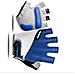 Guanti Da Ciclismo, Guanti Traspiranti A Mezze Dita Per Fitness, Sollevamento Pesi, Ciclismo Blue L - Foto miniatura 2