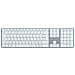 Tastiera Wireless HS2310NO  (Layout QWERTY) Colore Grigio - Foto miniatura 1