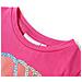 Maglietta da Bambina Rosa Scuro 104 - Foto miniatura 3