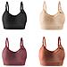Reggiseno Da Allattamento Confezione Da 4 - Nero, Beige, Rosso Vino, Caffè Xl - Foto miniatura 1