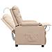 Lusso Casadino -  Poltrona Alzapersona Crema In Tessuto - Foto miniatura 6