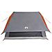 Tenda Familiare A-Frame 7-Persone Grigia e Arancione Impermeabile - Foto miniatura 5