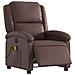 Poltrona Massaggiante Elettrica Marrone in Similpelle - Foto miniatura 3
