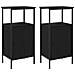 Comodini 2 pz Nero Rovere 41x31x80 cm Legno ingegnerizzato - Foto miniatura 6