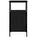 Comodini 2 pz Nero Rovere 41x31x80 cm Legno ingegnerizzato - Foto miniatura 8
