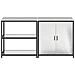 Set di Stoccaggio per Cucina 2 pcs Argento 180 x 50 x 92 cm - Foto miniatura 8