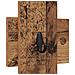Appendiabiti a muro Legno vecchio 60 x 3 x 82 cm - Foto miniatura 8