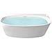 Vasca Da Bagno Parnaiba 150 X 79 Cm Bianco - Foto miniatura 2
