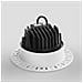 2-pack Faretti Led Da Incasso - Bianco Totale 7w, Foro 75mm, 4000k - Foto miniatura 2