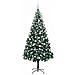 Albero di Natale artificiale con 300 LED Verde 210 cm - Foto miniatura 3