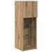Mobiletti TV da Parete 4 pcs Rovere Nero 40 x 30 x 30 cm - Foto miniatura 6