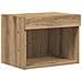 Mobiletti TV da Parete 4 pcs Rovere Nero 40 x 30 x 30 cm - Foto miniatura 7