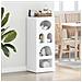 Credenza Bianco 40 x 35 x 100,5 cm Legno multistrato - Foto miniatura 2