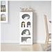 Credenza Bianco 40 x 35 x 100,5 cm Legno multistrato - Foto miniatura 4