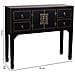Mobile Da Ingresso In Legno Con 4 Cassetti E 2 Porte 95x26x78 - Foto miniatura 3