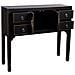 Mobile Da Ingresso In Legno Con 4 Cassetti E 2 Porte 95x26x78 - Foto miniatura 5