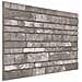 Pannelli da parete 10 pcs Grigio Scuro 100 x 50 cm Schiuma EPS - Foto miniatura 1