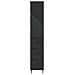 Set di armadi 2 pcs Nero 33 x 34,5 x 90 cm Legno ingegnerizzato - Foto miniatura 4