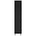 Set di armadi 2 pcs Nero 33 x 34,5 x 90 cm Legno ingegnerizzato - Foto miniatura 5