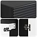Set di armadi 2 pcs Nero 33 x 34,5 x 90 cm Legno ingegnerizzato - Foto miniatura 7