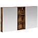 Set di Armadi da Bagno con lo scaffale 3 pcs 130 x 14,5 x 70 cm - Foto miniatura 1