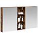 Set di Armadi da Bagno con lo scaffale 3 pcs 130 x 14,5 x 70 cm - Foto miniatura 3