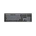 Master 920-010758 tastiera Ufficio RF senza fili + Bluetooth QWERTY US International Grafite - Foto miniatura 4