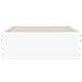 Telaio del letto con storage Bianco Legno ingegnerizzato - Foto miniatura 2