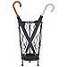 Portaombrelli Stile Vintage Metallo 26x46 Cm Nero - Foto miniatura 2
