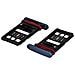 Slot Scheda Sim Huawei Mate 20 Pro Slot Adattatore Di Ricambio Blu Notte - Foto miniatura 5