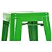 Set 2 Sgabelli Bar Joshua in Metallo I Coppia Sgabelli Industriali Scandinavian Senza Schienale Impilabili I 2 Sgabelli da Bancone H 77 cm Verde - Foto miniatura 3