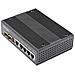 Switch Industriale 5 Porte Gigabit Ethernet Switch - 4 PoE RJ45 - Foto miniatura 1