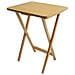 Pieghevole Spuntino Tavolo Computer Portatile Tavolo In Legno Naturale Di Piegatura Della Tabella Di Campeggio Esterna Tabella Fold Up Table Camping Tabella Di Piegatura 65 X 49 X 20 - Foto miniatura 1