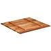 Piano Tavolo in Legno Massello di Acacia 15-16 mm 70x70 cm - Foto miniatura 8