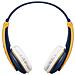 Cuffie Kd10 On-ear Wireless 85db Giallo / blu - Foto miniatura 11