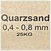 Sabbia Filtrante 25 kg 0,4-0,8 mm - Foto miniatura 3