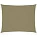Parasole a Vela Oxford Rettangolare 2,5x4 m Beige - Foto miniatura 1