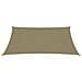 Parasole a Vela Oxford Rettangolare 2,5x4 m Beige - Foto miniatura 3