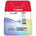 6509B013 Cartuccia Ink Originale Ciano Magenta Gialla per Pixma iP3600 - Foto miniatura 1