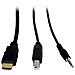 As-22ha Hdmi Switch Per Keyboard-video-mouse (kvm) Nero - Foto miniatura 3