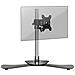 Dm751 Supporto Per 1 Monitor - Base In Acciaio Per Schermi Fino A 24"" - Altezza Regolabile - Guida In Alluminio Per Schermi Fino A 8 Kg - Inclinazione + / -15° - Rotazione Schermi 360° - Foto miniatura 1