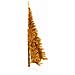 Albero di Natale Artificiale a Metà con Supporto Oro 240 cm PET - Foto miniatura 4
