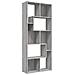 Libreria Grigio Sonoma 67x24x161 Cm In Legno Ingegnerizzato - Foto miniatura 2