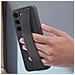 Cover Samsung S23 Plus Silicone Cinturino Originale Silicone Grip Case Nera - Foto miniatura 4