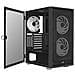 Case Aerocool PGS Midi Tower micro ATX, ATX, Mini ITX 2 Porte USB 3.2 Colore Nero (Finestrato) - Foto miniatura 4