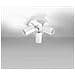 Lampada A Soffitto Ring 3p Bianco Sl. 1015 - Moderno Lampade Da Soffitto Bianco 18x20x20 Cm - Foto miniatura 2