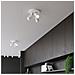 Lampada A Soffitto Ring 3p Bianco Sl. 1015 - Moderno Lampade Da Soffitto Bianco 18x20x20 Cm - Foto miniatura 6
