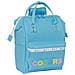 Zaino Per Portatile Spring Blu Cielo 27 X 40 X 19 Cm - Foto miniatura 1